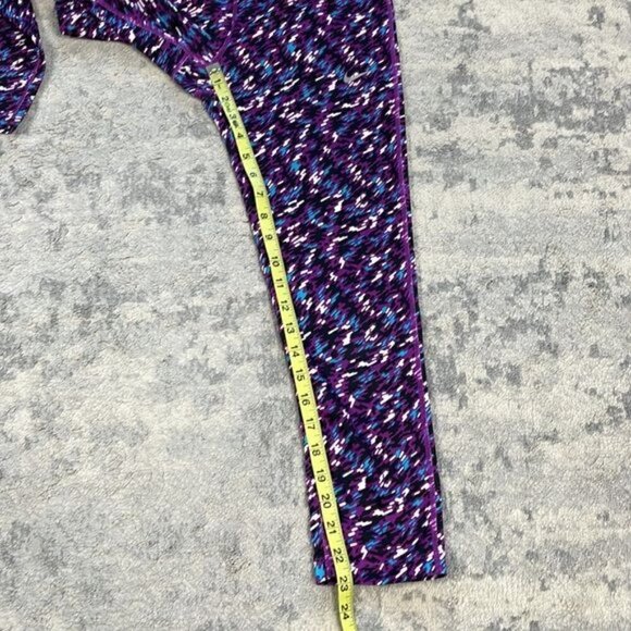 Nike Dri Fit Pronto Essentials Leggings Multicolor Confetti Activewear Sz S - Picture 8 of 12